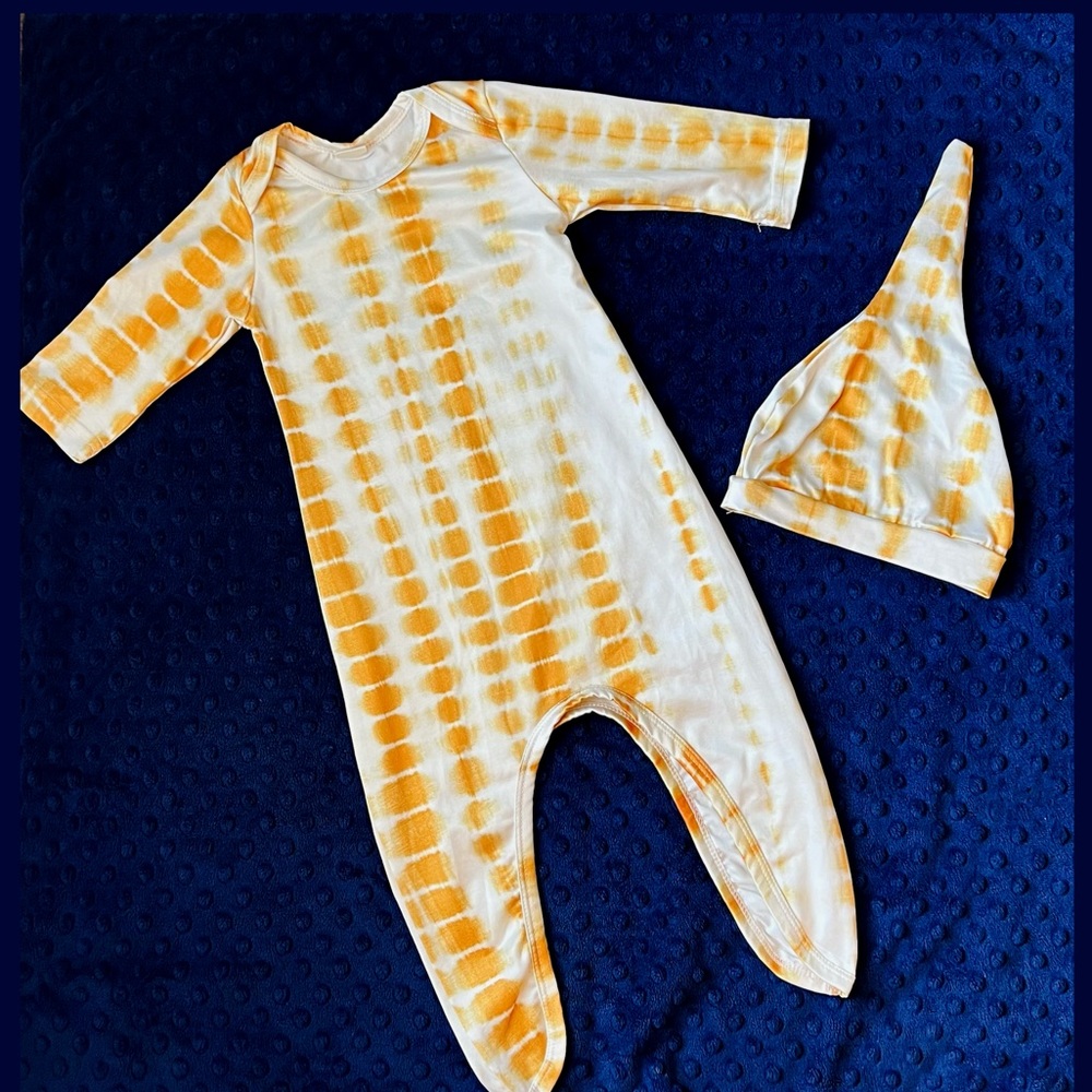 Boutique 6M Tie-Dye Sack & Hat